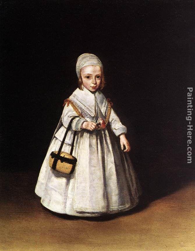 Gerard ter Borch Helena van der Schalcke as a child